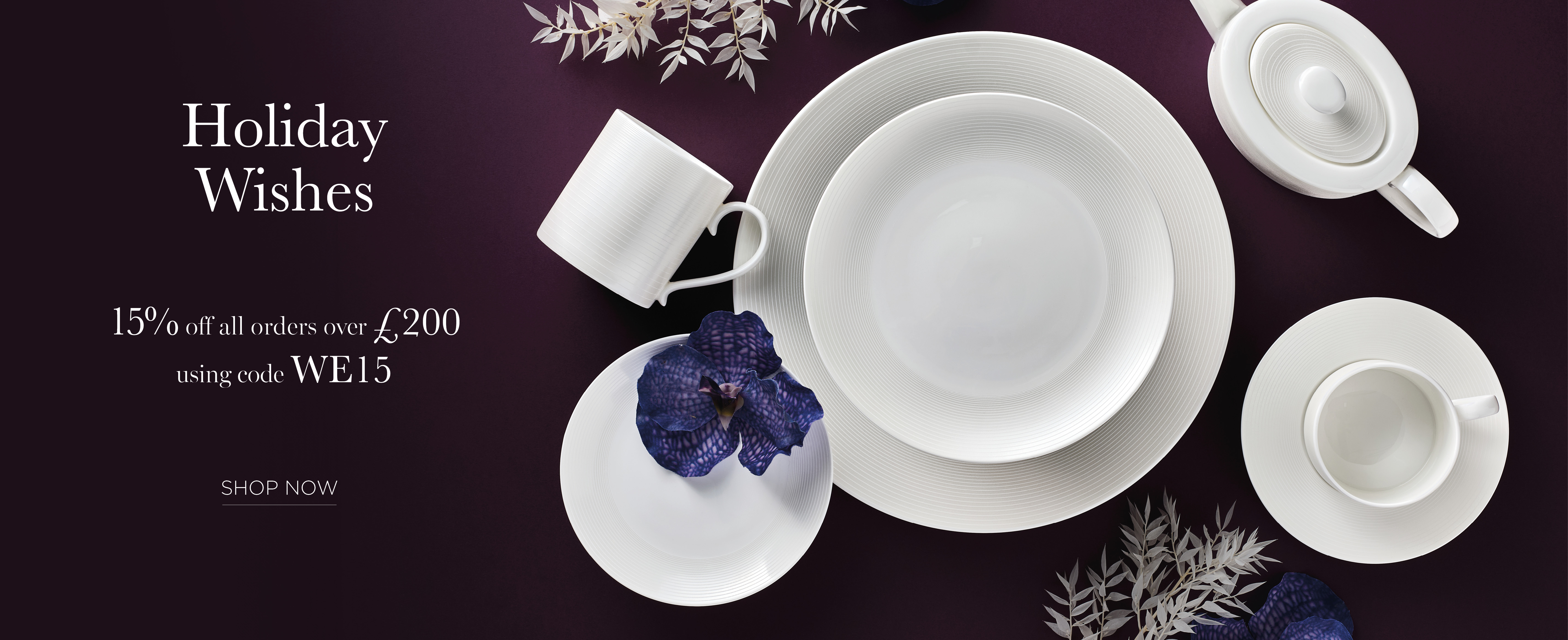 Fine Bone China Spiro Collection